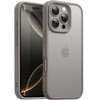 JETech Matte Case for iPhone 16 Pro Max 69Inch Shockproof Military Grade Drop Protection Frosted Translucent Back Phone