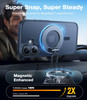 TORRAS Magnetic Shockproof for iPhone 16 Case18N Mighty Magnetic 12FT Military Grade Drop Tested Fit for MagSafe Protect
