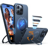 TORRAS 360 Spin for iPhone 16 Pro Max Case with Camera Control Button Fit for MagSafe MilSTD Protective Camera Capture C