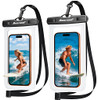 Hiearcool Waterproof Phone Pouch Waterproof Phone Case with Crossbody Lanyard Compatible for iPhone 17 16 15 14 13 Pro M