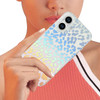 Omorro Compatible with iPhone 16 Leopard Case for Women Luxury Glitter Leopard Cheetah Print Designed Colorful Laser Iri