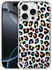 GlamCase Clear Case for iPhone 16 Pro iPhone 16 Pro Clear Case Leopard Skin Multicolor Pattern Design Printed Durable Cl