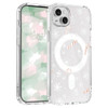 LuminousGuard for iPhone 16 Case Compatible with MagSafe Cute Christmas Snowflake Magnetic Phone Case Clear Soft Slim Fi
