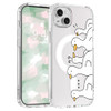 LuminousGuard for iPhone 16 Case Compatible with MagSafe Cute Kawaii Duck Magnetic Phone Case Clear Soft Slim Fit Shockp