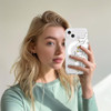 LuminousGuard for iPhone 16 Case Compatible with MagSafe Cute Kawaii Duck Magnetic Phone Case Clear Soft Slim Fit Shockp