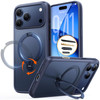 TORRAS Ostand Q3 Spin for iPhone 17 Pro Case with 360 Magnetic Stand Fit for MagSafe Camera Control Builtin Kickstand 4X