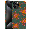 Generic Case for iPhone 16 Pro Drop Protection Phone Cover Hybrid Case for Girl Women Moon Sun Celestial