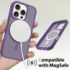 EUMADOVE for iPhone 16 pro Case Compatible with Magsafe Translucent Matte Phone Cover 10 FT Military Grade Drop Protecti