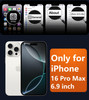 FNTCASE for iPhone 16 ProMax Case Magnetic Matte Translucent Military Grade Drop Protective Phone Case Shockproof Thin R
