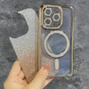 LXK Magnetic Glitter Case for iPhone 16 Pro Max 69 Compatible with MagSafe MilitaryGrade Protection Clear Cute Glitter B