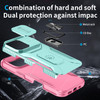 Eilkmcre for iPhone 16 Pro 5G Phone Case Heavy Duty Rugged Hard PC Back Cover with Kickstand Built in Slide Camera Lens