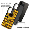 ZHEGAILIAN Compatible with iPhone 16 Pro Max Case2in1 Design Back Pattern Cover Shock Absorption Soft TPU Bumper Frame P