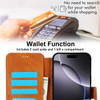 QLTYPRI Case for iPhone 16 Pro Max Premium PU Leather Simple Wallet Case Card Slots Kickstand Magnetic Closure Shockproo