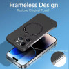 Doulings Frameless Magnetic Series Designed for iPhone 16 Plus CaseCompatible with MagSafe Borderless Ultra Thin Slim Fi