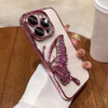 Roemary Butterfly Case for iPhone 16 Plusfor iPhone 16 Plus Case Liquid FlowingGlitter Phone Case with Camera ProtectorP