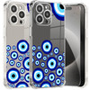 Roemary Eyes Case for iPhone 16 Plus with Blue Eyes DesignArty Pattern with Screen Protector Buffertech 66 ft Drop Impac