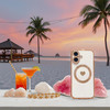 IDweel Magnetic for iPhone 16 Case Compatible with Magsafe Elegant LoveThemed Luxury Plating Edge Slim Fit Lightweight S
