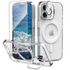 IDweel for iPhone 16 Plus Case with Screen Protector Camera Lens ProtectorCompatible with MagSafeBuiltin Camera Stash St