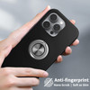 Yamink for iPhone 16 Pro Case with Screen ProtectorTempered GlassHybrid 2 in 1 Protective Slim Fit Sturdy Phone Case wit