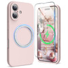 SURPHY Designed for iPhone 16 Plus Case Compatible with MagSafe 67 inch 2024 with Screen Protector Liquid Silicone Phone