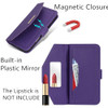 Jaorty Crossbody Wallet for iPhone 16 Pro Case with Strap Credit Card HolderAdjustable Shouler Lanyard 63PU Leather Hand