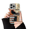 Fycyko for iPhone 16 Pro Max Case Cute Luxury Vintage Leopard Cat Pattern Aesthetic Cool Girly Phone Case with Camera Pr