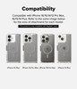 Ringke Folio Wallet Magnetic Holds Up to 3 Cards Detachable PU Leather Kickstand Flip Cover with Credit Card Holder Slot