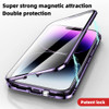 KMXDD 360 Full Body Case Compatible With iPhone 16 Pro Clear Double Sided Glass With Lock Screen and Camera Protector Ma