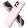 ORNARTO Compatible with iPhone 15 Pro Max Case 67 Slim Liquid Silicone 3 Layers Soft Gel Rubber Shockproof Protective Ph