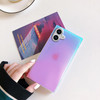 Omorro for iPhone 16 Rectangle Case for Women Bling Sparkly Laser Color Changing Designer Glitter Slim Thin Soft Flexibl