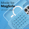 Sonix Case for iPhone 16 Pro with Magnetic Suction Mount Compatible with MagSafe 10ft Drop Tested Light Blue