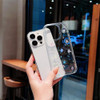 Roemary Stars Case for iPhone 16for iPhone 16 Case Rainbow StarsGlitter Diamond Design TPU Shock Absorbing Soft Bumper P