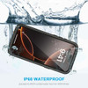 Lanhiem for iPhone 16 Pro Max Waterproof Case Dustproof Case Builtin Screen Protector Camera Protection 360 Full Body He