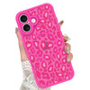 KANGHAR Case for iPhone 16 Plus Hot Pink Leopard Printed Pattern Cute Cheetah Compatible with Magsafe Protective Magneti