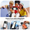 Telaso Magnetic for iPhone 16 Pro Case Compatible with Magsafe Translucent Matte Back Soft TPU Bumper Military Grade iPh