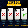 Plakill for iPhone 16 Pro Max Case for Women Cute Girls Phone Cover Cool Aesthetic Unique Design Teen Dogs Heavy Duty Pr