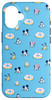 iPhone 16 Disney Mickey Mouse Pals Summer Beach Swimming Fun Pattern Case