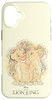 iPhone 16 Plus Disney The Lion King Simba Nala Floral Sketch Case