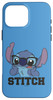 Disney Lilo Stitch Nerdy Stitch Portrait Case for iPhone 16 Pro Max