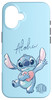 Disney Lilo Stitch Aloha Cute Heartwarming Sketch Logo Case for iPhone 16
