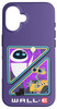 iPhone 16 Disney Pixar WallE Eve Purple Split Design Case