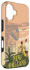 iPhone 16 Mickey Mouse One Walts Plane Travel Poster New Orleans Case