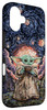 Star Wars The Mandalorian The Child Starry Night Style Case for iPhone 16