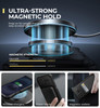 Dexnor for iPhone 16 Plus Case with Slide Camera Cover Adjustable Kickstand Builtin Screen ProtectorCompatible with MagS