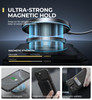 Dexnor for iPhone 16 Pro Max Case with Slide Camera Cover Adjustable Kickstand Magnetic Rugged Shockproof Bumper Cases H
