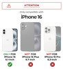 Dexnor for iPhone 16 Case with Slide Camera Cover Adjustable Kickstand Magnetic Rugged Shockproof Bumper Cases HeavyDuty