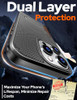 Designed for Apple iPhone 16 Pro Max Case with Belt Clip Holster Compatible with MagSafe Magnetic Heavy Duty Phone Cover