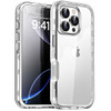 AICase for iPhone 16 Pro Clear Case63Heavy Duty Drop Protection Full Body Rugged ShockproofDust Proof 3Layer Military Pr