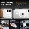 AICase for iPhone 16 Case ClearCompatible with MagSafe Heavy Duty Durable 3Layer Not YellowingMilitary Grade Drop Protec