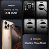 LOHASIC for iPhone 16 Pro Leather Case Compatible with MagSafe Luxury Soft Magnetic Slim Designer Cover iPhone 16 Pro Ph